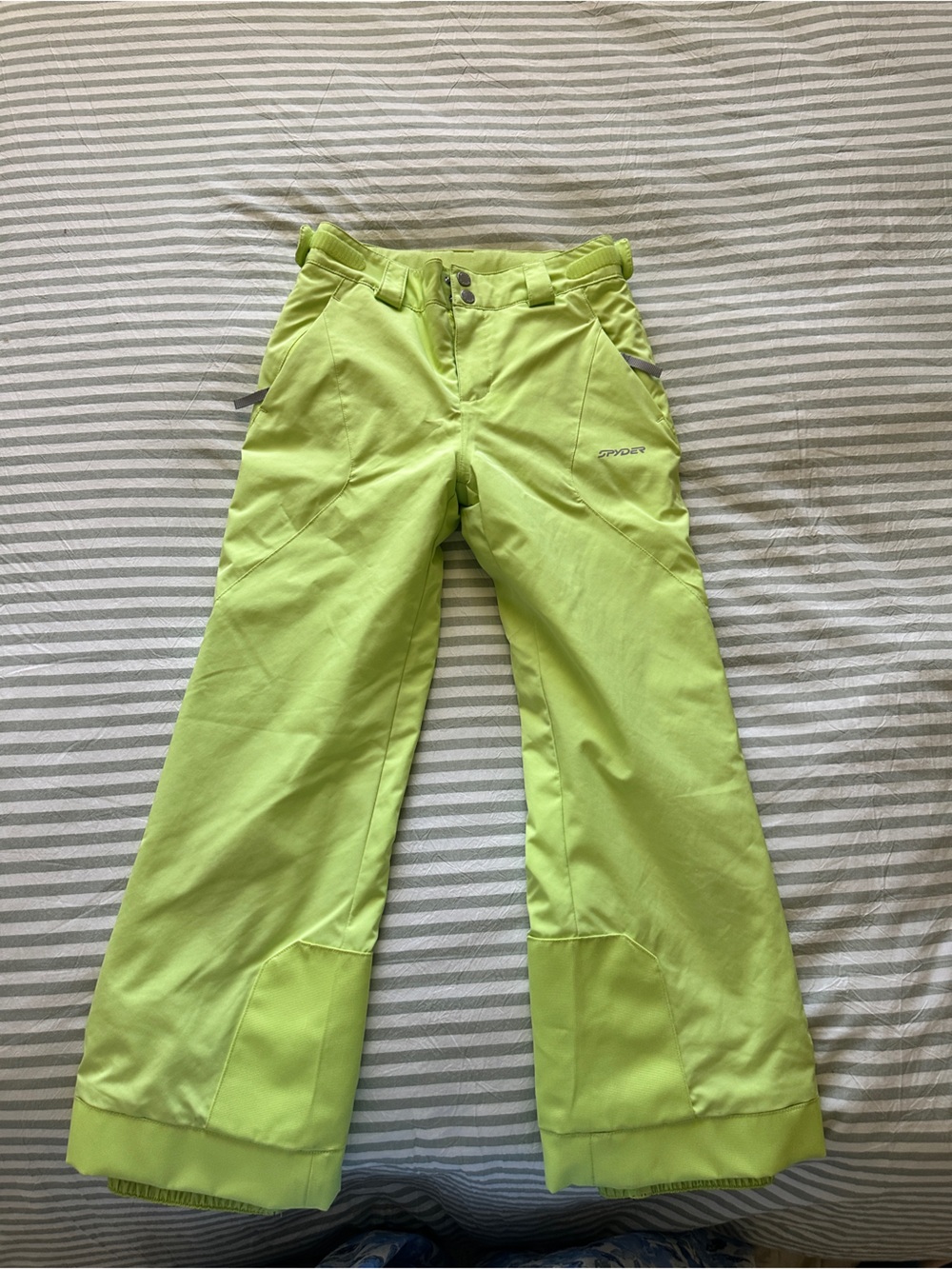 Spyder Neon Green Ski Pants